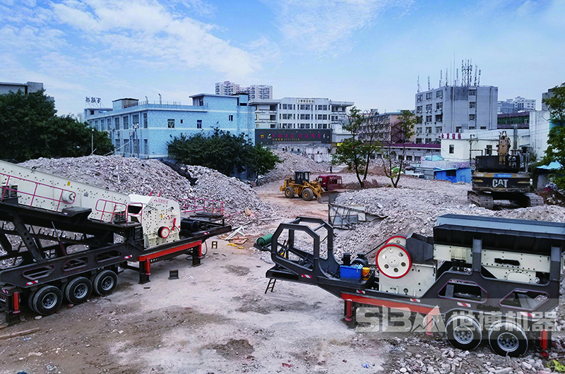 杭州移動式建筑垃圾粉碎機現(xiàn)場