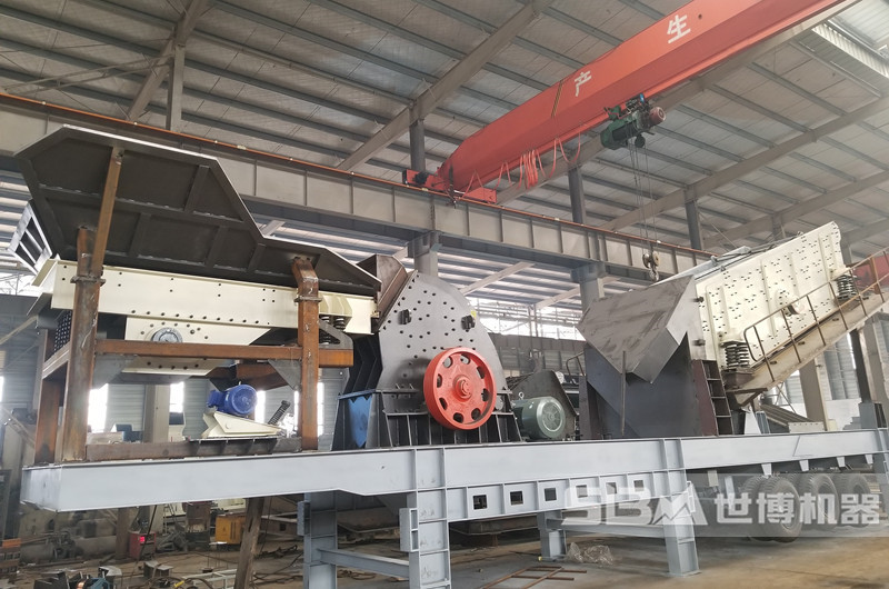 移動矸石粉碎機，重錘式移動破碎機
