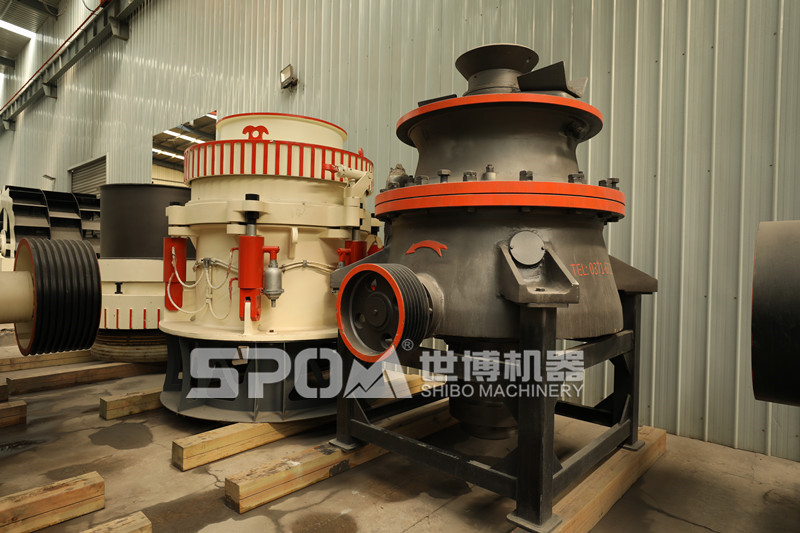 圓錐破碎機，細碎鵝卵石機器